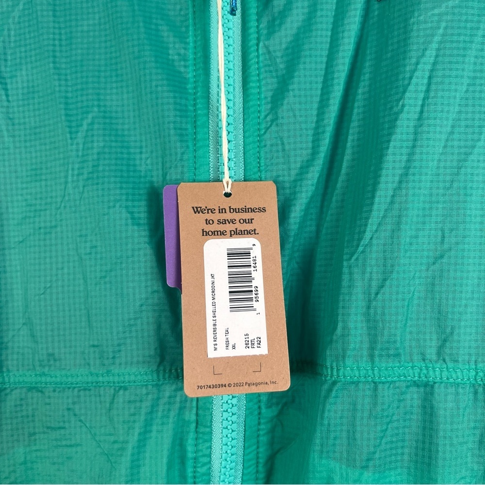 NWT Patagonia Microdini Reversible Jacket - Picture 5 of 11